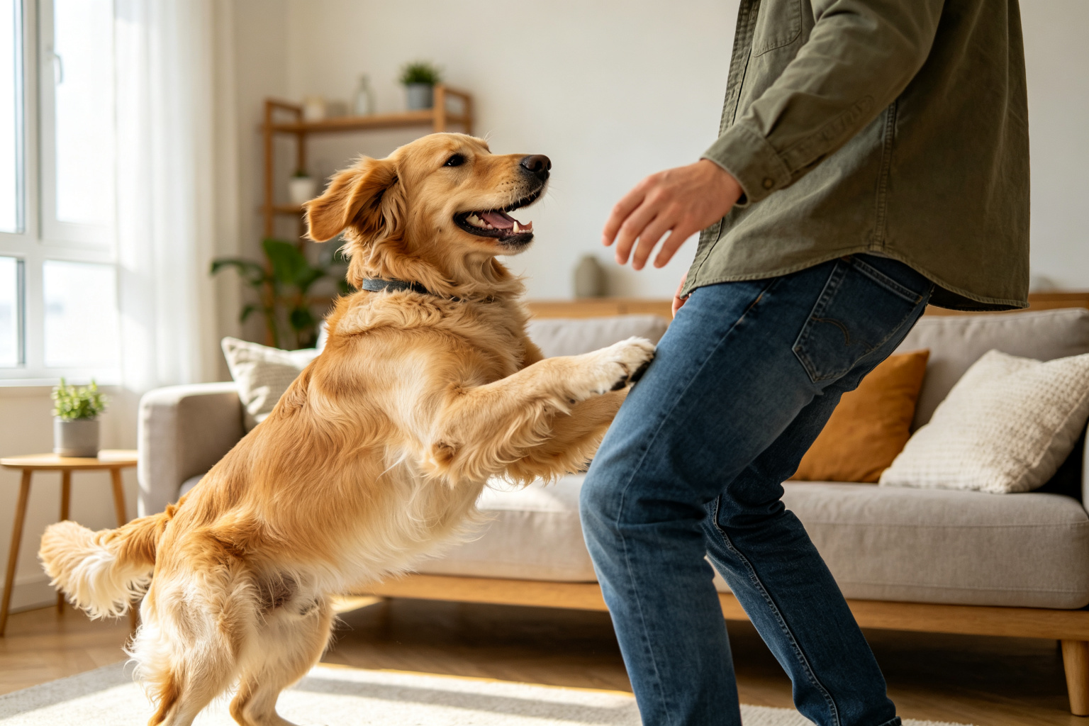 狗狗為什麼會撲人？5步驟修正方法