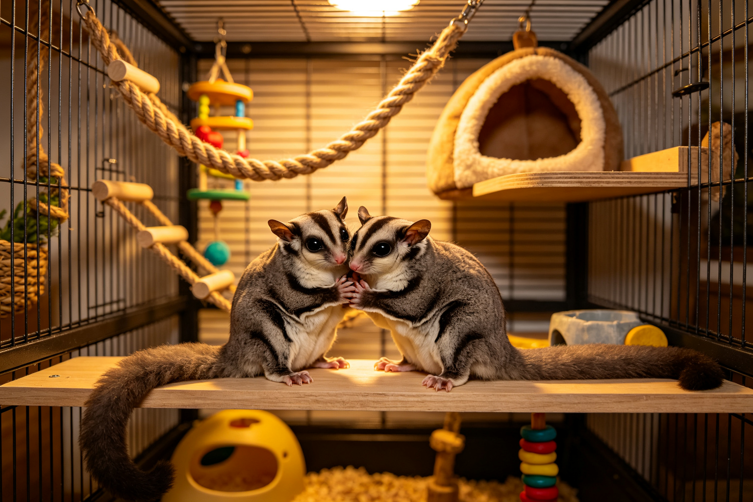 蜜袋鼯社會需求：為什麼不能單獨飼養